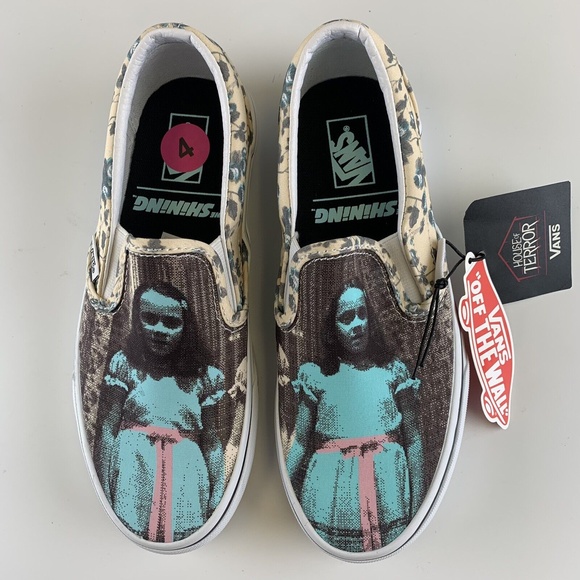 Vans Other - Vans x House Of Terror The Shining Classic Slip-On Shoes Mens Size 4 Women’s 5.5